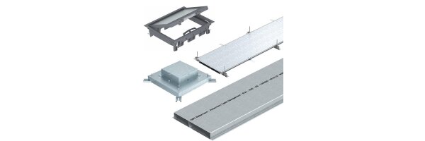 Kabelkanäle / Unterflur- / Aufbodensystem