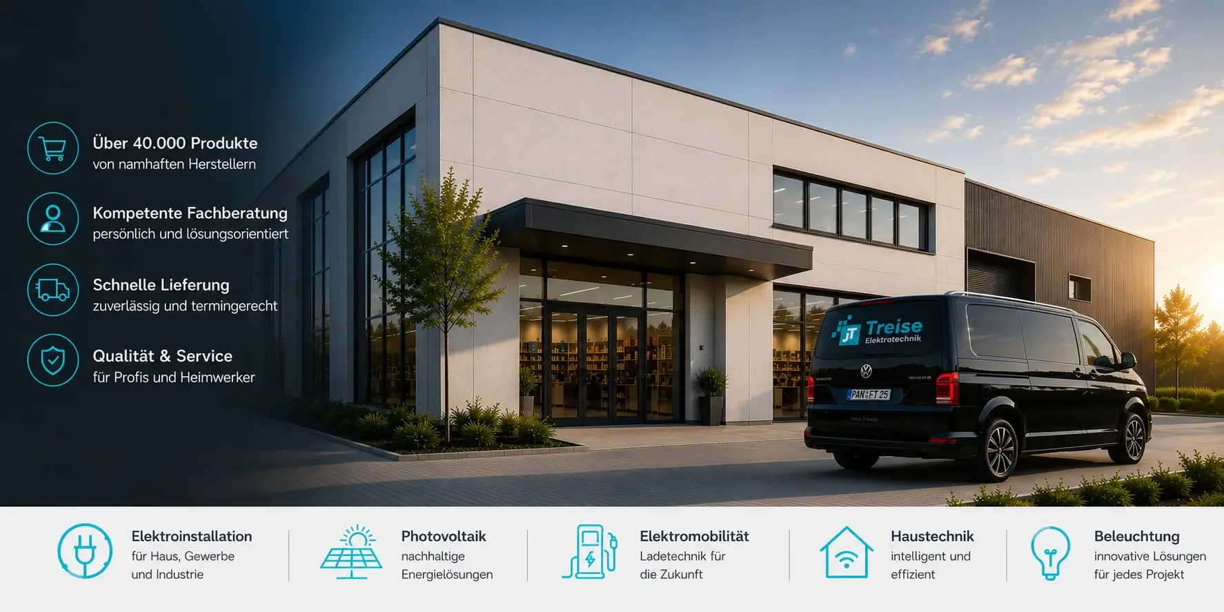 Treise Elektrotechnik – Elektrofachhandel für Elektroinstallation und Photovoltaik