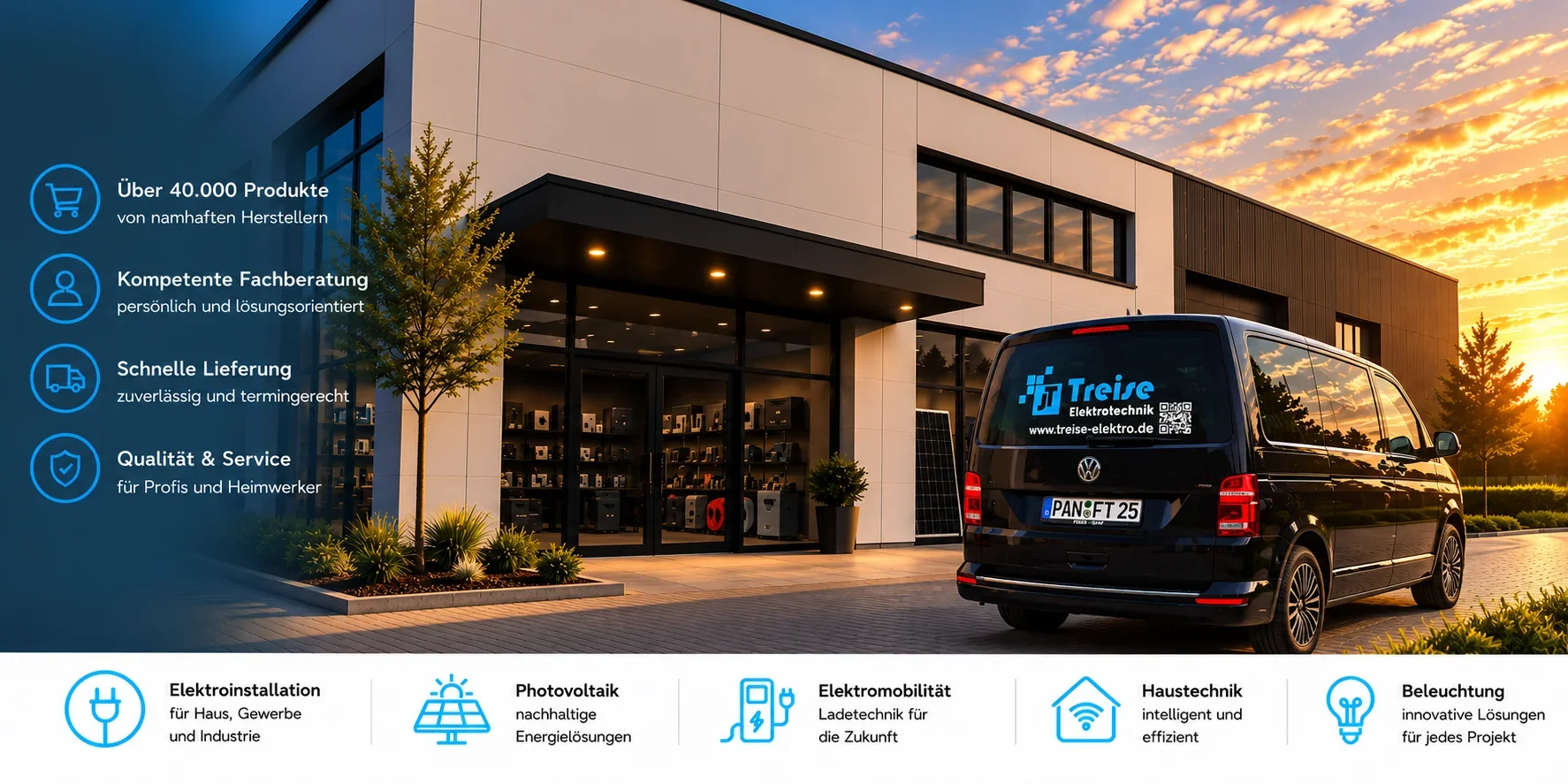 Treise Elektrotechnik – Elektrofachhandel für Elektroinstallation und Photovoltaik