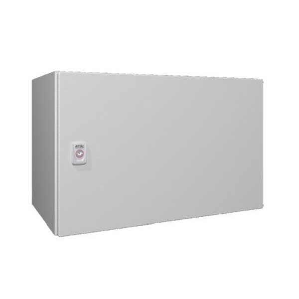 Rittal Wandgehäuse AX IT 7HE BxHxT: 600x380x350mm Bürstenleiste