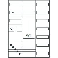 Hager Komplettschrank EON-Bayern ZB33SET27 2EHZ1V 1100...