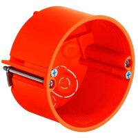 Kaiser Hohlwand-Perilex-Dose 9067-01 74mm orange f....