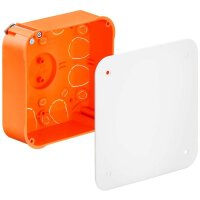 Kaiser Hohlwand-Abzweigkasten 9195-91 107x107mm orange