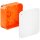 Kaiser Hohlwand-Abzweigkasten 9195-91 107x107mm orange