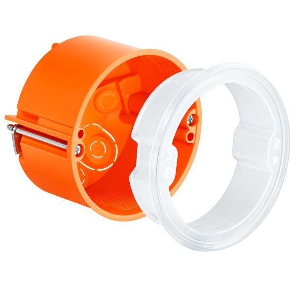 Kaiser Hohlwand-CEE-Gerätedose 9075-01 D: 74mm orange für CEE