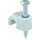 OBO Bettermann ISO-Nagel-Clip 2008 für Kabel 8mm L: 35mm Lichtgrau