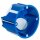 Kaiser Hohlwand-Gerätedose Schallschutz D: 68mm T: 49mm blau