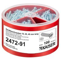 Kaiser Geräteschrauben-Box Ø3,2xLänge...