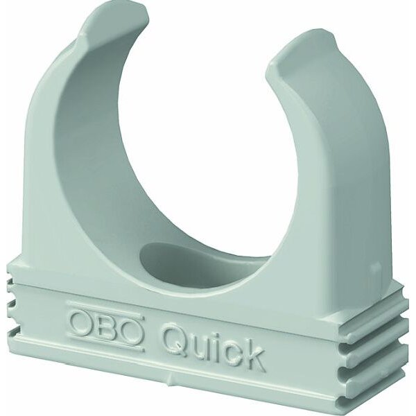 OBO Bettermann Quick-Schelle 2955 F/M32 steingrau flammwidrig