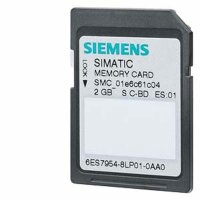 Siemens Memorycard SIMATIC S7 256MB S7-1x00 CPU 3V