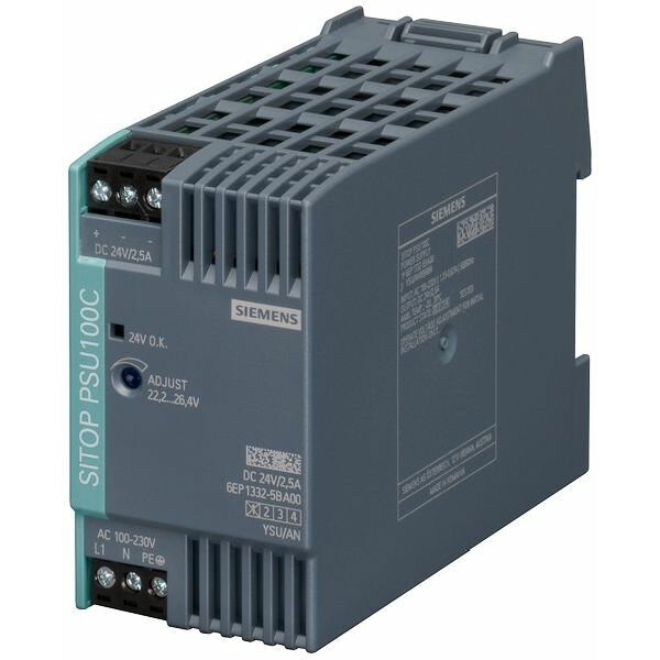 Siemens Stromversorgung 6EP1332-5BA00 SITOP 24V/2,5A geregelt