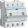 Hager FI/LS-Schalter AFX416D 4polig 10kA B16A 0,3A A