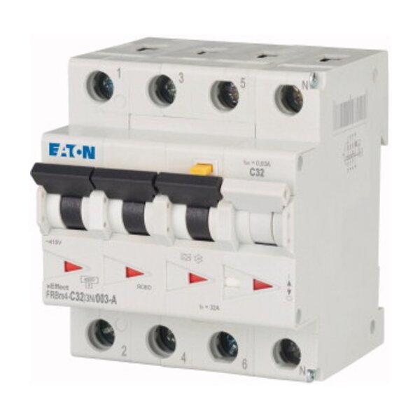 Eaton FI/LS-Schalter FRBM4-C32/3N/003-A 3polig 32A 30mA