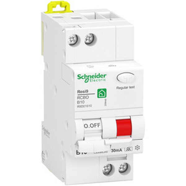 Schneider Electric FI/LS-Schalter Resi9 1P+N 10A B-Char. 30mA Typ A 6kA