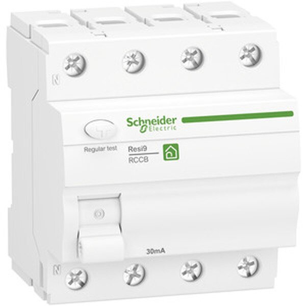 Schneider Electric Fehlerstrom-Schutzschalter Resi9 3P+N 63A 30mA Typ A