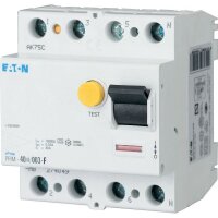 Eaton FI-Schutzschalter PFIM-63/4/003-G/F 63A 4polig 30mA