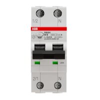 ABB FI/LS-Schalter DS201 B10 A10 6kA 1P+N