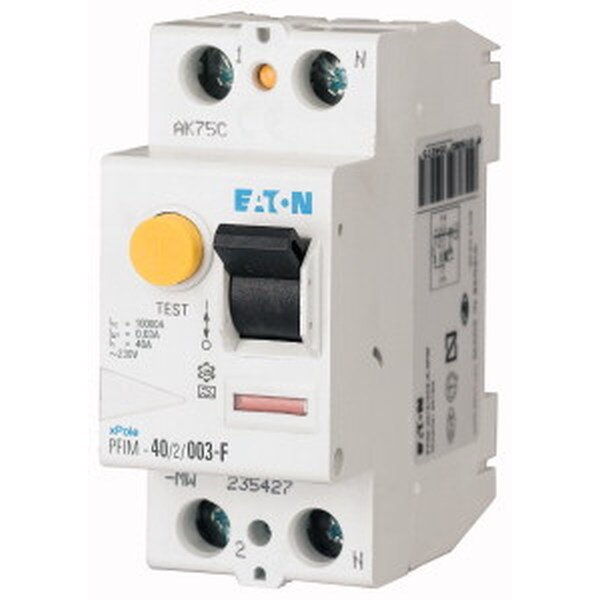 Eaton FI-Schutzschalter PFIM-25/2/003-G/F 25A 2polig 30mA