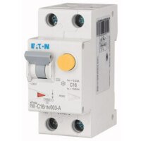 Eaton FI/LS-Schalter PXK-C16/1N/003-A C16A 1polig+N 0,03A