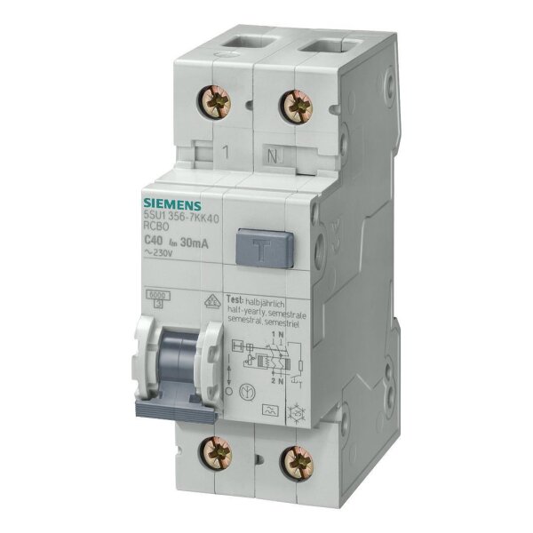 Siemens FI/LS-Schalter B16/0,03A 6kA 1polig+N Typ A