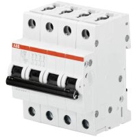 ABB Leitungsschutzschalter S204-C16 C16A 4polig 6kA