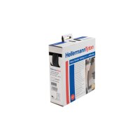 HellermannTyton Schrumpfschlauch HISA-3/1-PEX-BK