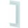 OBO Bettermann Wandabschlussblende G-KWAO70170RW reinweiss offene Ausf.
