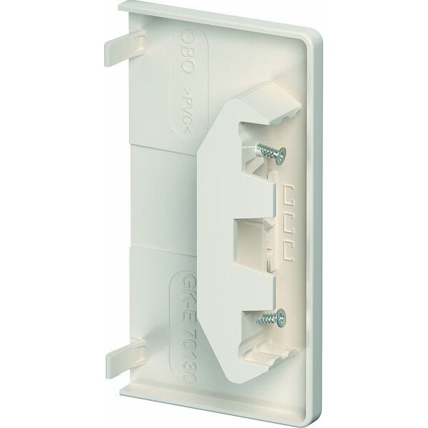 OBO Bettermann Endstück GK-E70130 cremeweiss