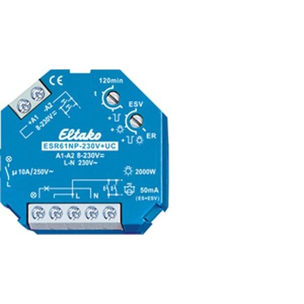 Eltako Stromstossschaltrelais ESR61NP-230V+UC