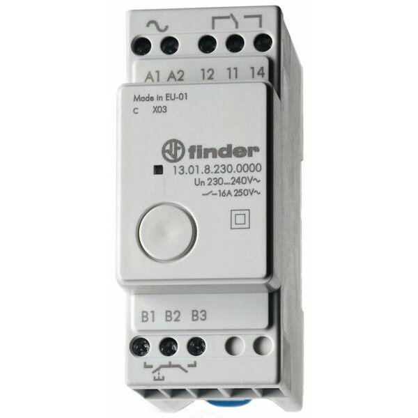 Finder Elektronischer Stromstossschalter 13.01.0.024 1Wechsler 24VAC/DC