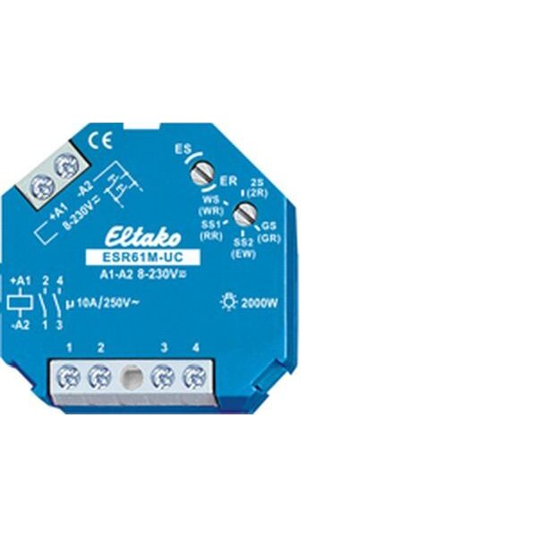 Eltako Stromstossschaltrelais ESR61M-UC 8..230V UC