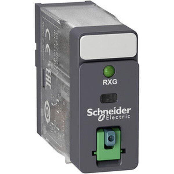 Schneider Electric steckbares Interface-Relais RXG 1W 24VDC 10A m. LED m. Prüftaste