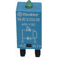 Finder EMV-Modul 99.80.9.024.99 LED+Freilaufdiode