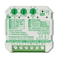 Schalk Funk-Universal-Dimmer FD3U2E9 für LED/ESL