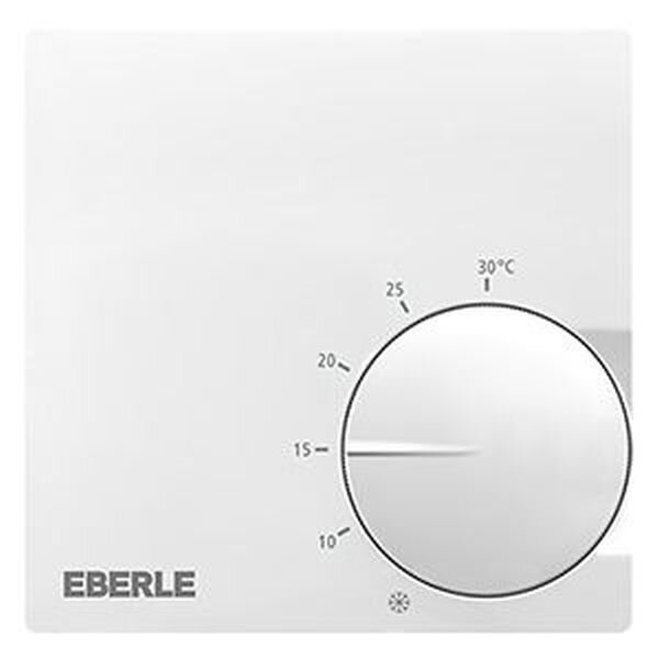 Eberle Raumtemperaturregler RTR-S 6121-6 Aktivweiß 5-30°C Öffner