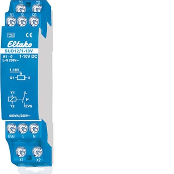 Eltako Steuergerät SUD12/1-10V für Universal-Dimmschalter