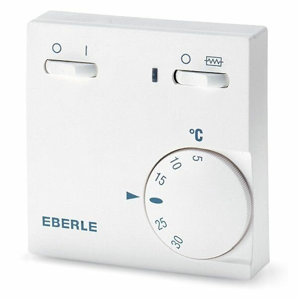 Eberle Raumtemperaturregler RTR-E 6181 mit 2 Schaltern