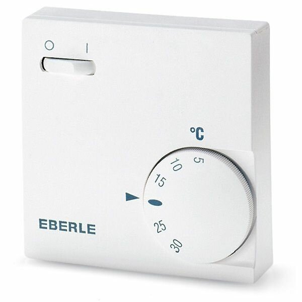 Eberle Raumtemperaturregler RTR-E 6763 mit 1 Schalter