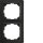 Eltako Universalrahmen R2UE55-am 2-f E-Design55 anthrazit matt