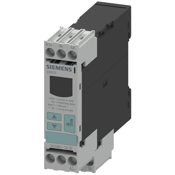 Siemens digitales Überwachungsrelais 3UG4622-1AW30 0,1-10A AC/DC