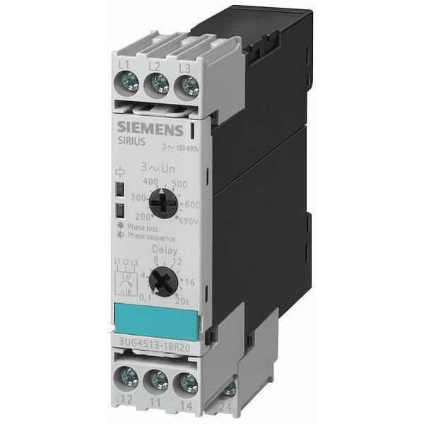 Siemens analoges Überwachungsrelais 3UG4513-1BR20 analog AC 50 bis 60Hz