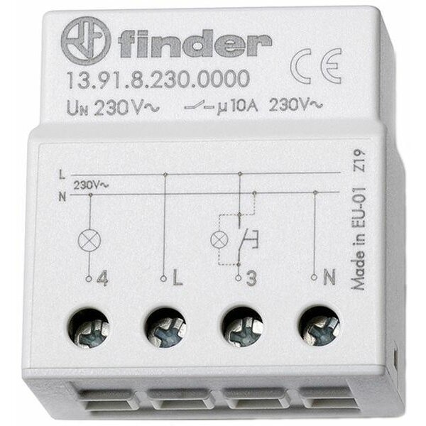 Finder Elektronischer Stromstossschalter 1S 10A UP-Montage