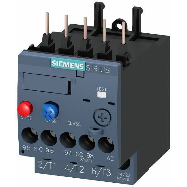 Siemens Überlastrelais 3RU2116-1GB0 4,5-6,3A für Motorschutz