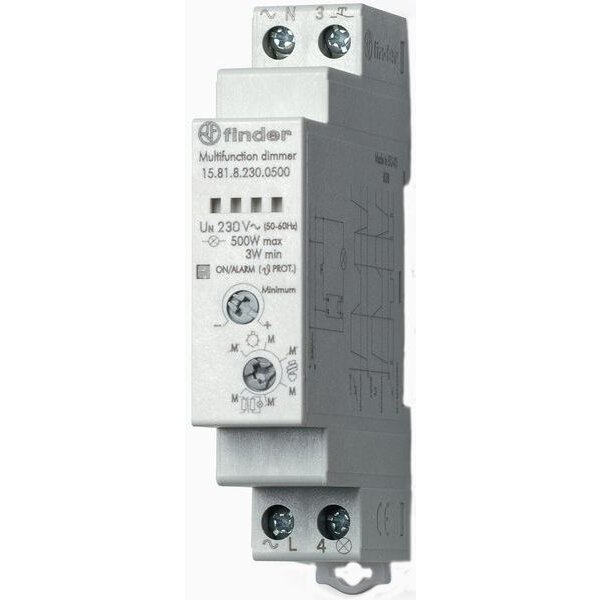 Finder Elektronischer Dimmer 15.81.8.230.0500 5-500W f. dimmb ESL/LED