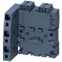 Siemens 3-Phasen-Sammelschiene 3RV2917-1A mit Einspeisung...