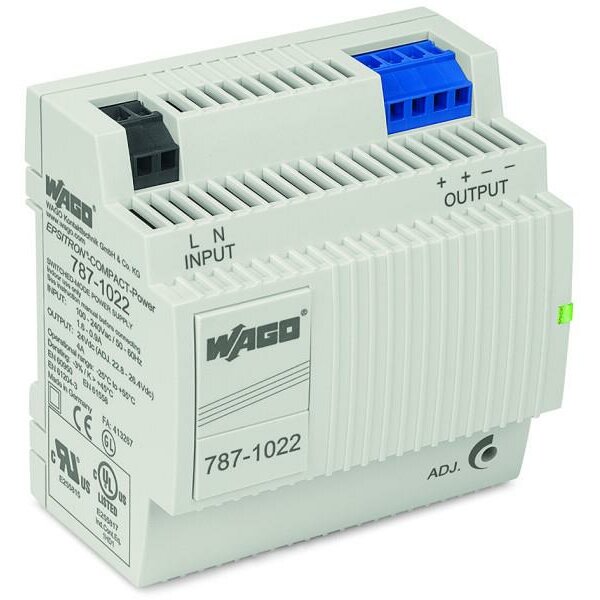 WAGO primär getaktetes Stromversorgung 787-1022 Compact 24V 4A