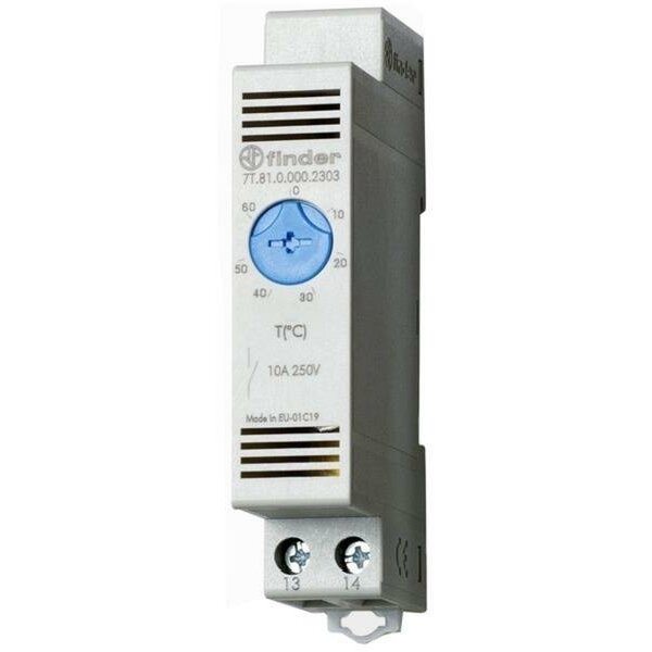 Finder Vari-Thermostat 7T.81.0.000.2303 für Schaltschrank