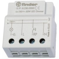 Finder Elektronischer Dimmer auch für LED