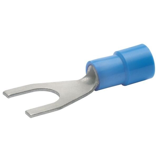 Klauke Quetschkabelschuh n. DIN Gabelform M4 1,5-2,5qmm isoliert