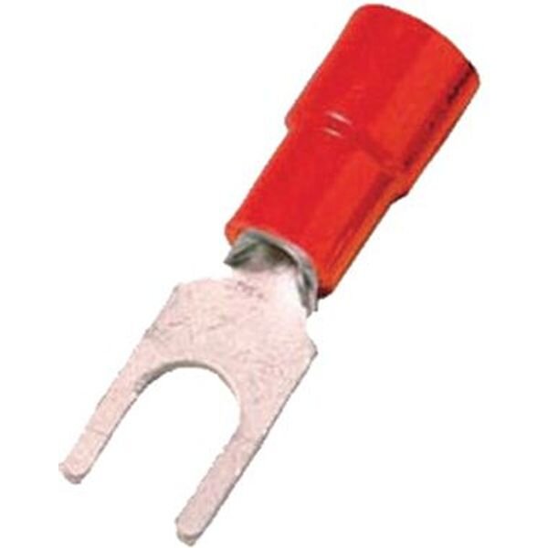 Intercable Quetschkabelschuh ICIQ14G DIN 46237 0,5-1qmm M4 rot